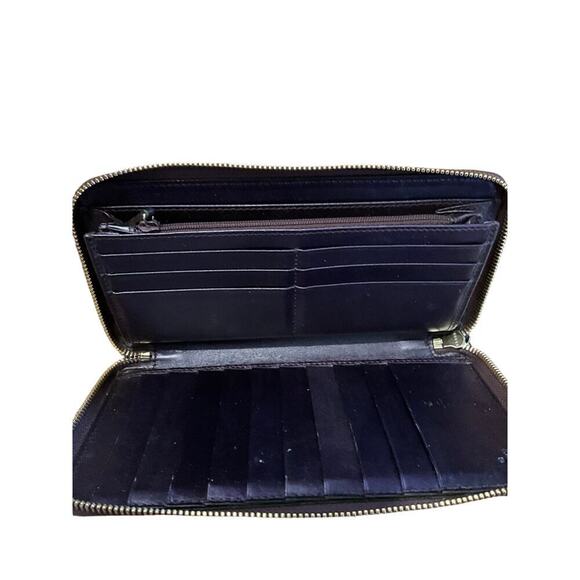 Gucci Microguccissima GG Leather Long Continental Wallet Zip Around Purple - Picture 4 of 7